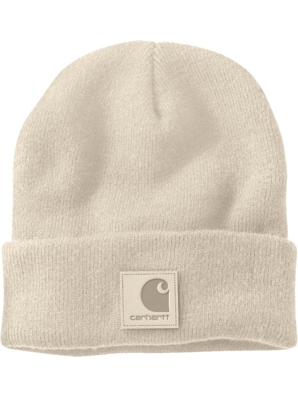 Cozy Men's Tonal Patch Beanie | Warm Knit Hat for Winter & Outdoor Activities